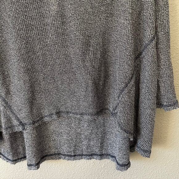 Anthropologie Deletta Millipa Oversize High Low Cold Shoulder Pullover Blouse XS - Picture 5 of 12